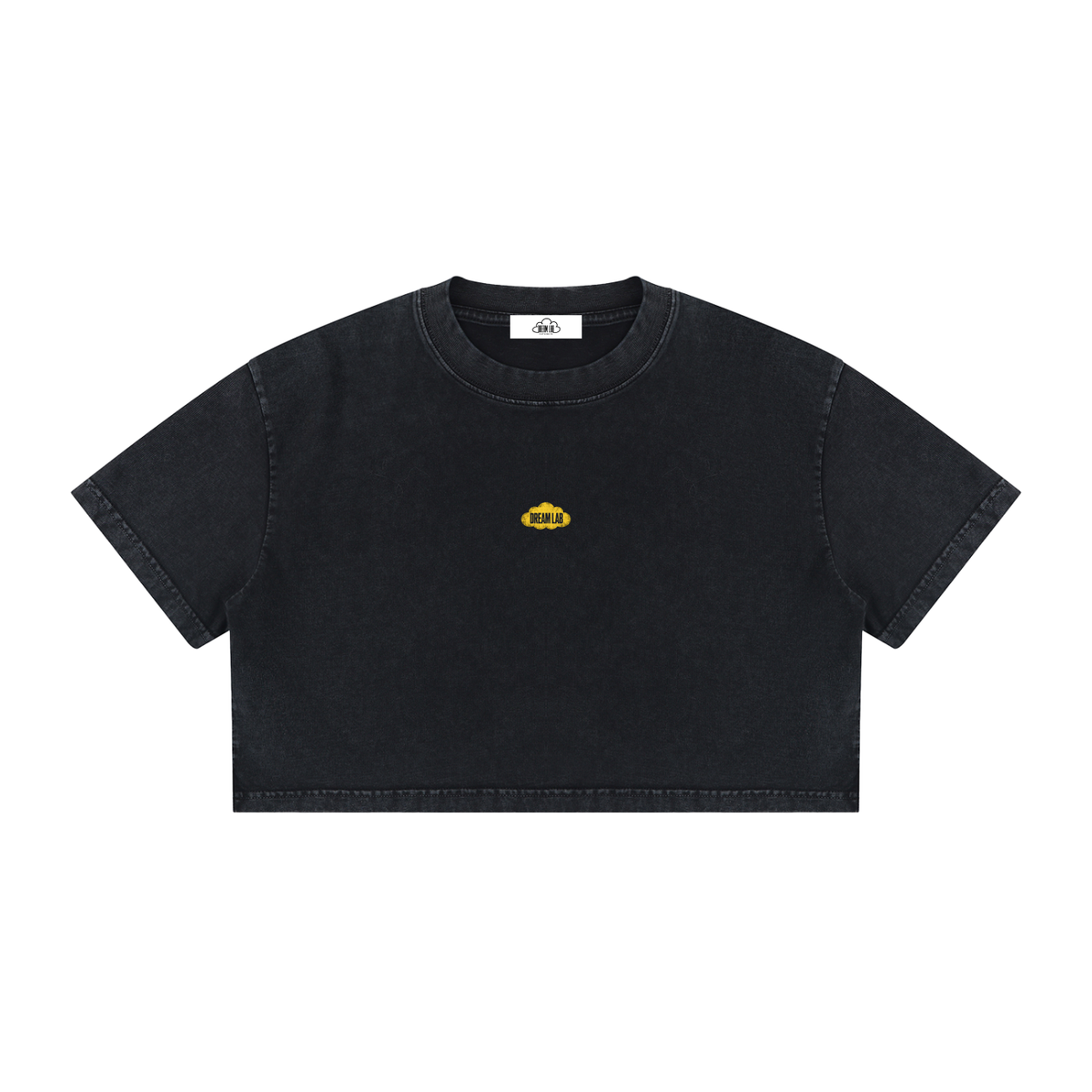 Bloom Women's Mineral Wash Cotton Crop T-Shirt
