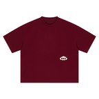 Off-centered Cloud Logo Boxy Oversized T-Shirt