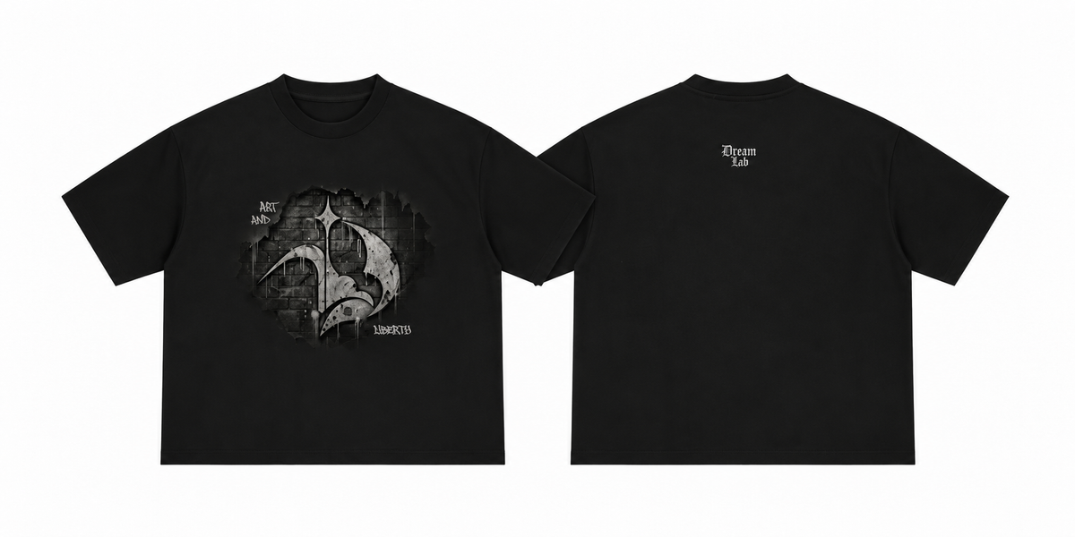 Graff Logo Boxy Oversized T-Shirt