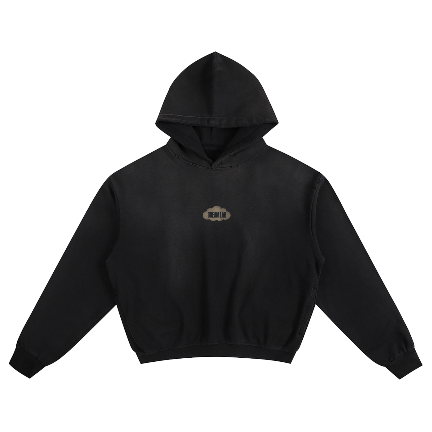Cloud Logo Sunfade Boxy Hoodie