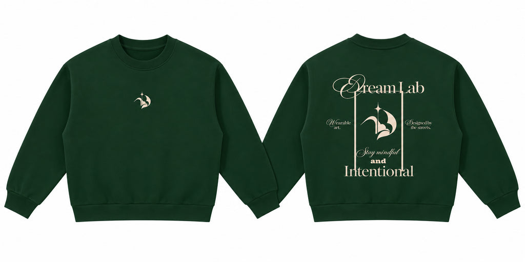 Intentional  Boxy Fleece Crewneck Sweatshirt