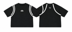 Unisex Color Block Waffle Boxy T-Shirt