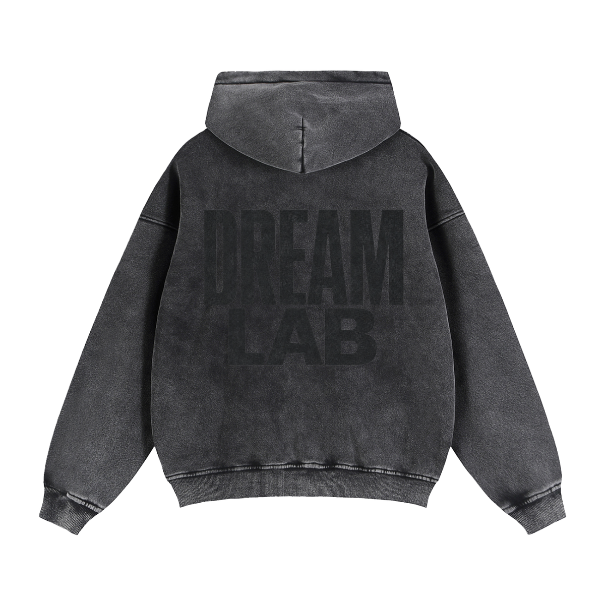 Vintage Core Zip-Through Boxy Fleece Hoodie