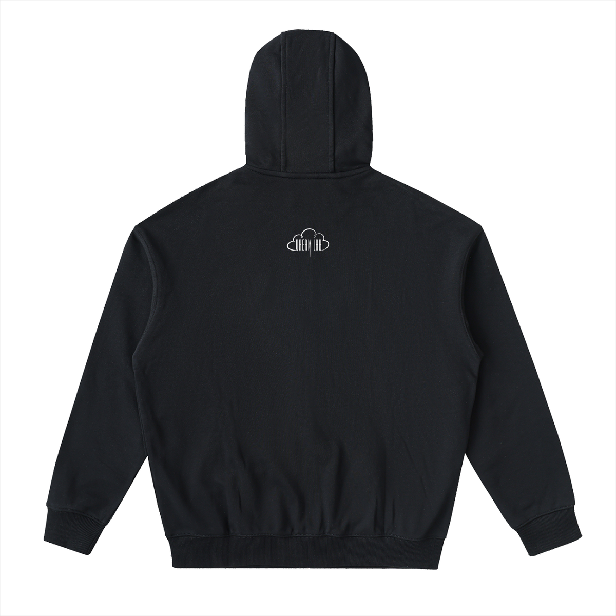 Cloud Logo Drop-Shoulder Zip Up Hoodie