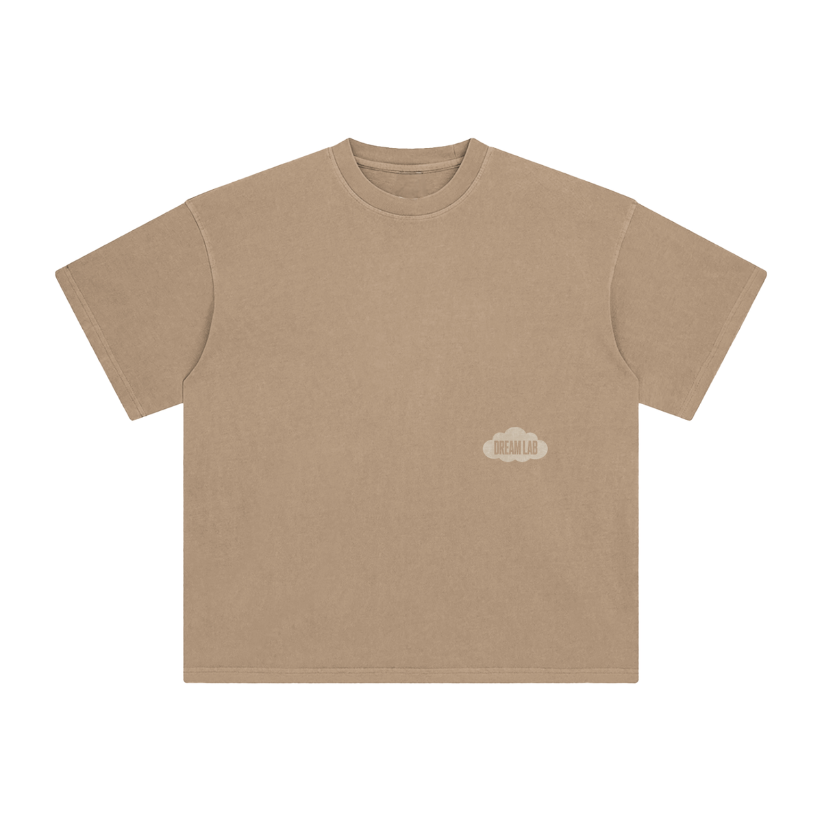 Displaced Cloud Logo Washed T-Shirt
