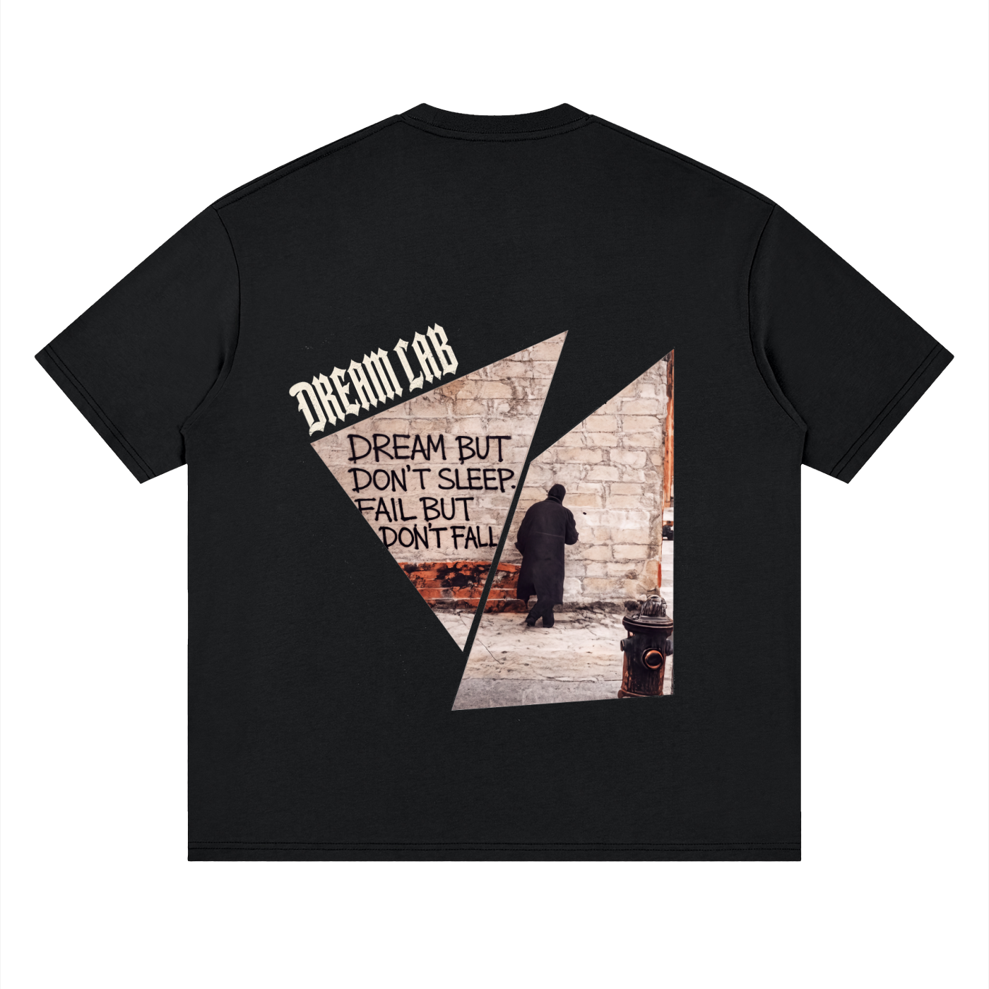 Graffiti Loose Drop Shoulder T-Shirt