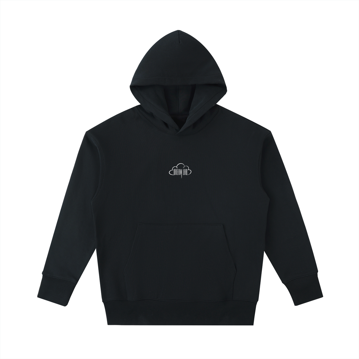 Cloud Logo Oversize Heavyweight Cotton Hoodie