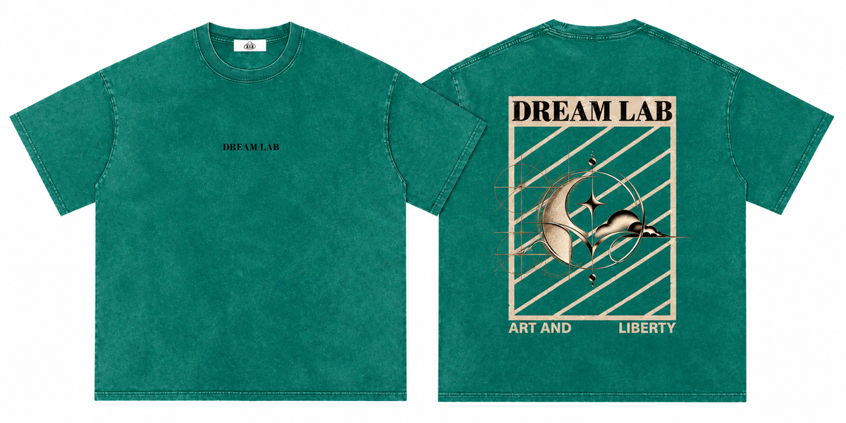 Art and Liberty Snow Washed Oversized Cotton T-Shirt