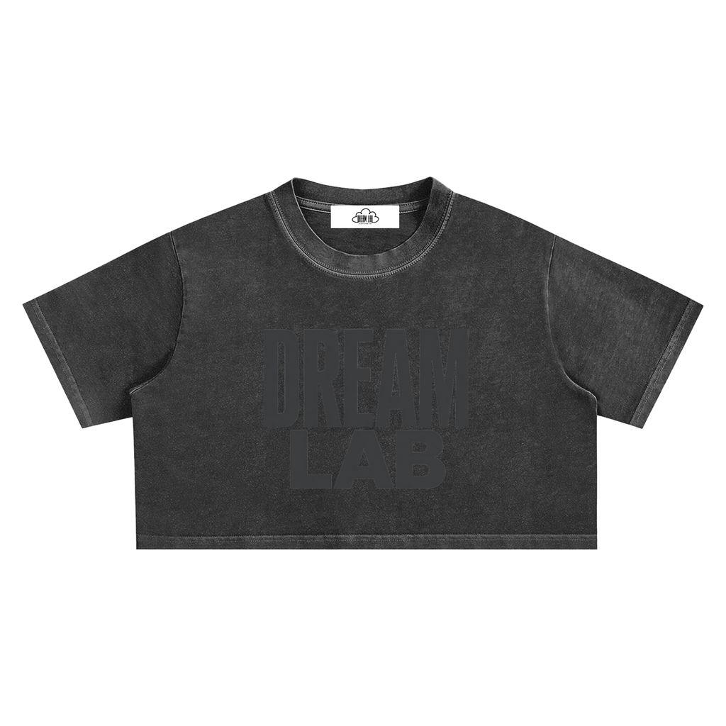 Snow Washed Crop Top
