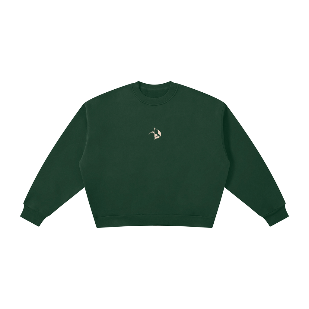 Intentional  Boxy Fleece Crewneck Sweatshirt