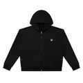 Unisex Heavyweight Full Zip Boxy Hoodie
