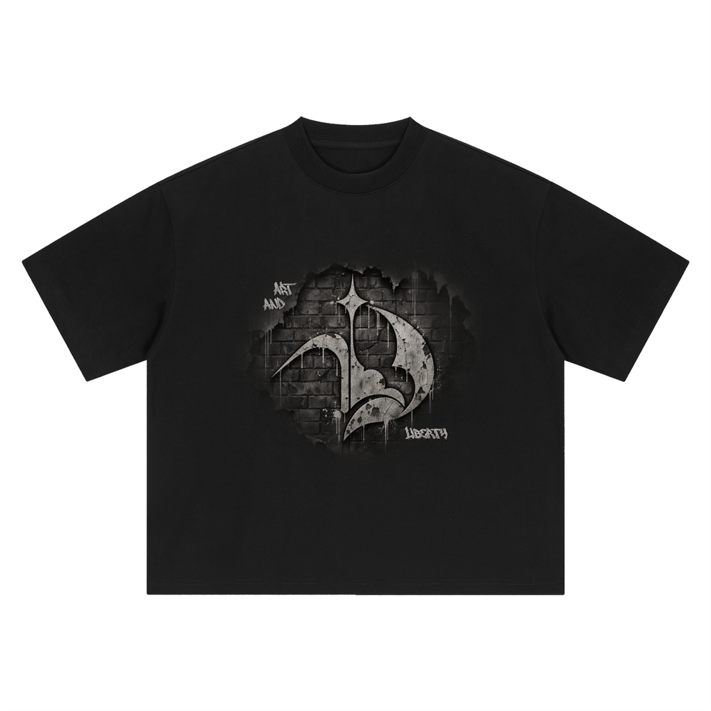 Graff Logo Boxy Oversized T-Shirt