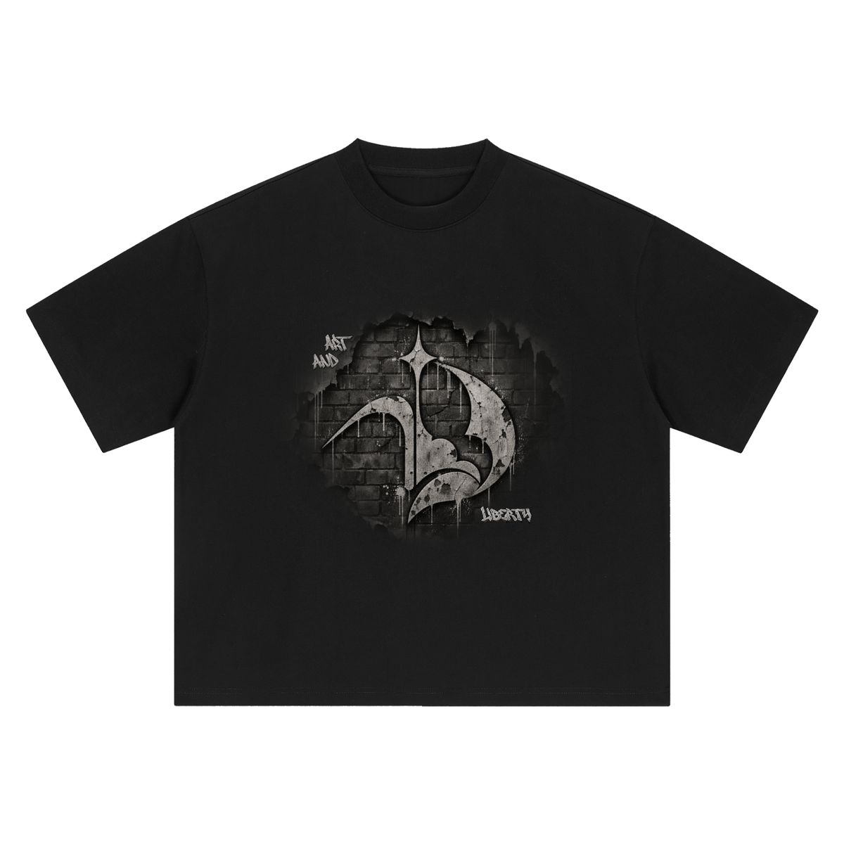 Graff Logo Boxy Oversized T-Shirt