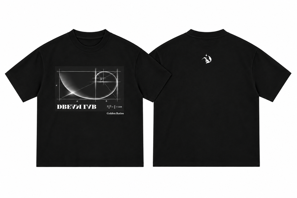 Golden Ratio Formula Oversized T-Shirt