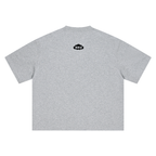 Off-centered Cloud Logo Boxy Oversized T-Shirt