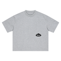 Displaced Cloud Logo Boxy Oversized T-Shirt