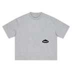 Off-centered Cloud Logo Boxy Oversized T-Shirt