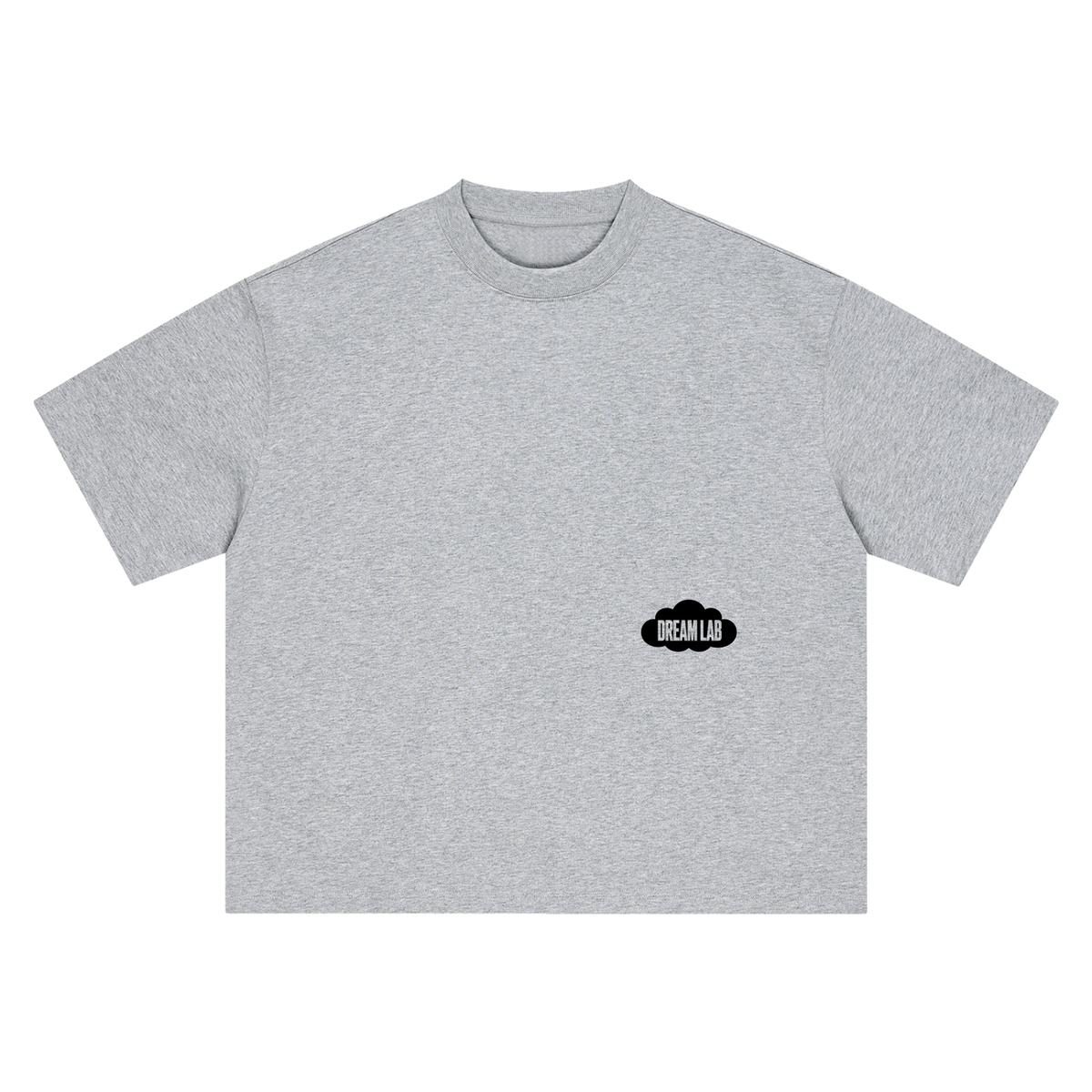 Displaced Cloud Logo Boxy Oversized T-Shirt