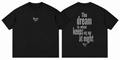 SLOGAN Loose Drop Shoulder T-Shirt