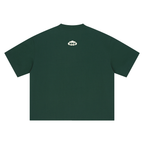 Off-centered  Logo Boxy Oversized T-Shirt