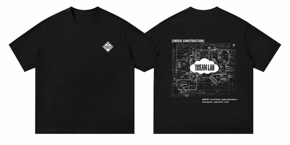 Construction Zone Oversized T-Shirt