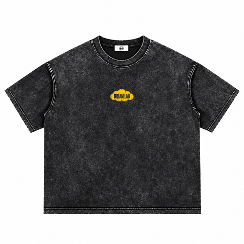 Bloom Wash Box Crop Cotton T-Shirt