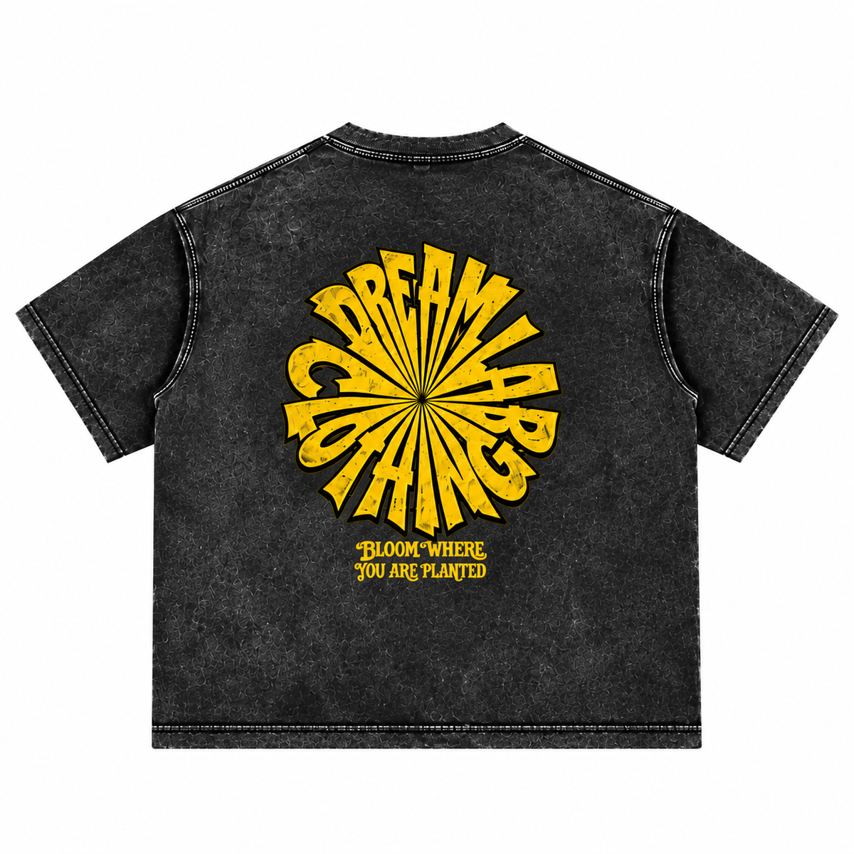 Bloom Wash Box Crop Cotton T-Shirt