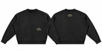 Off-centered Logo Vintage Wash Crewneck Sweatshirt