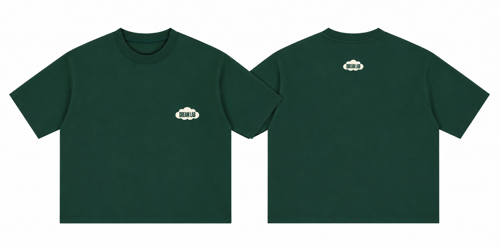 Off-centered  Logo Boxy Oversized T-Shirt