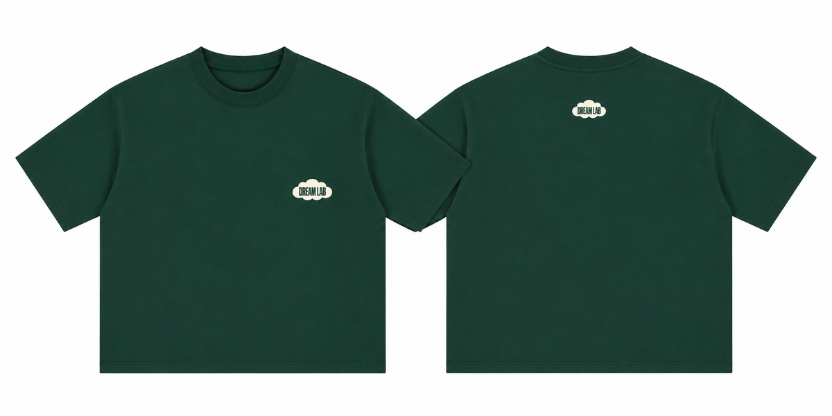 Off-centered  Logo Boxy Oversized T-Shirt