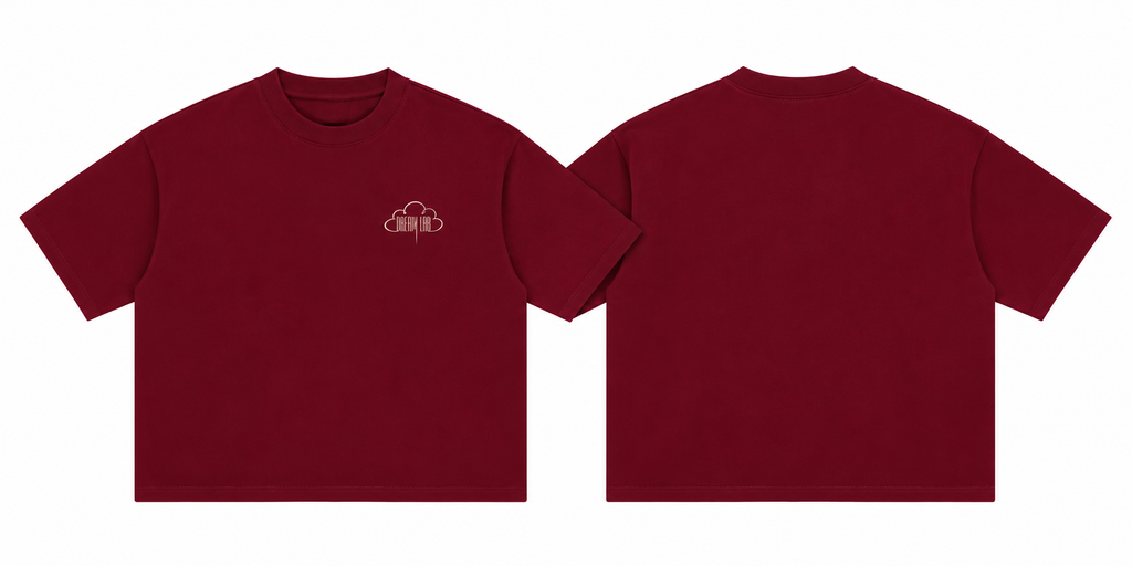 Cloud Logo Boxy Oversized T-Shirt