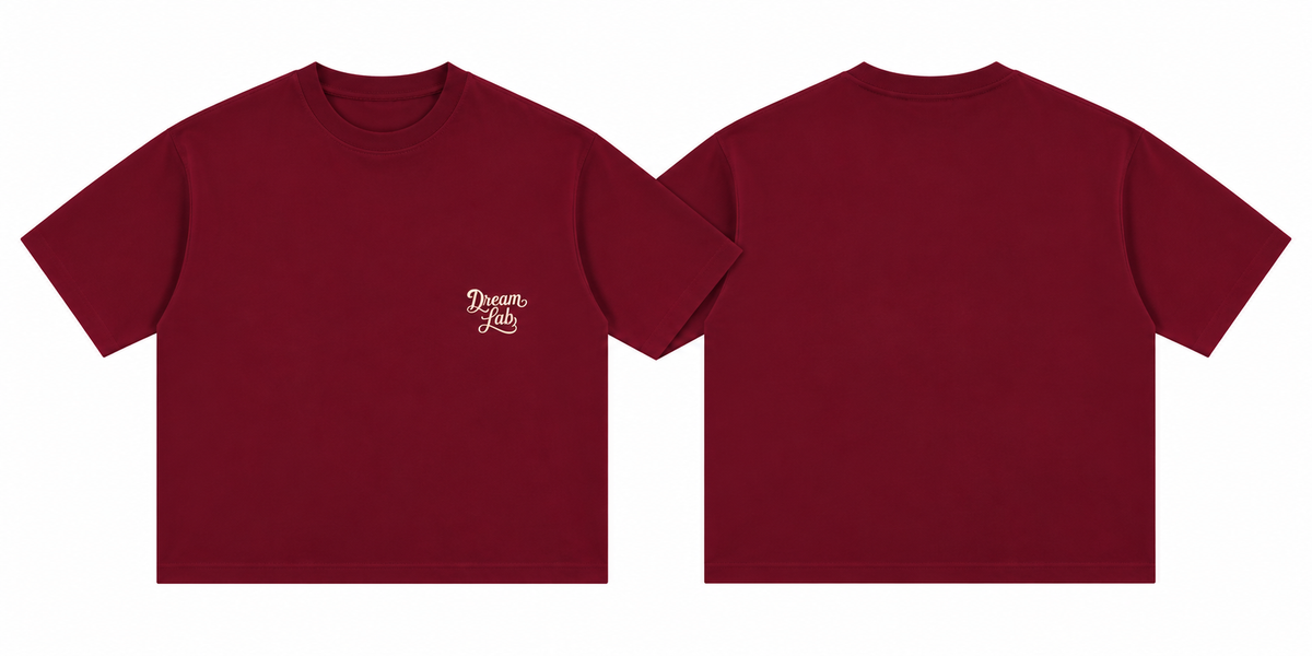 Off Centered Logo Cotton T-Shirt