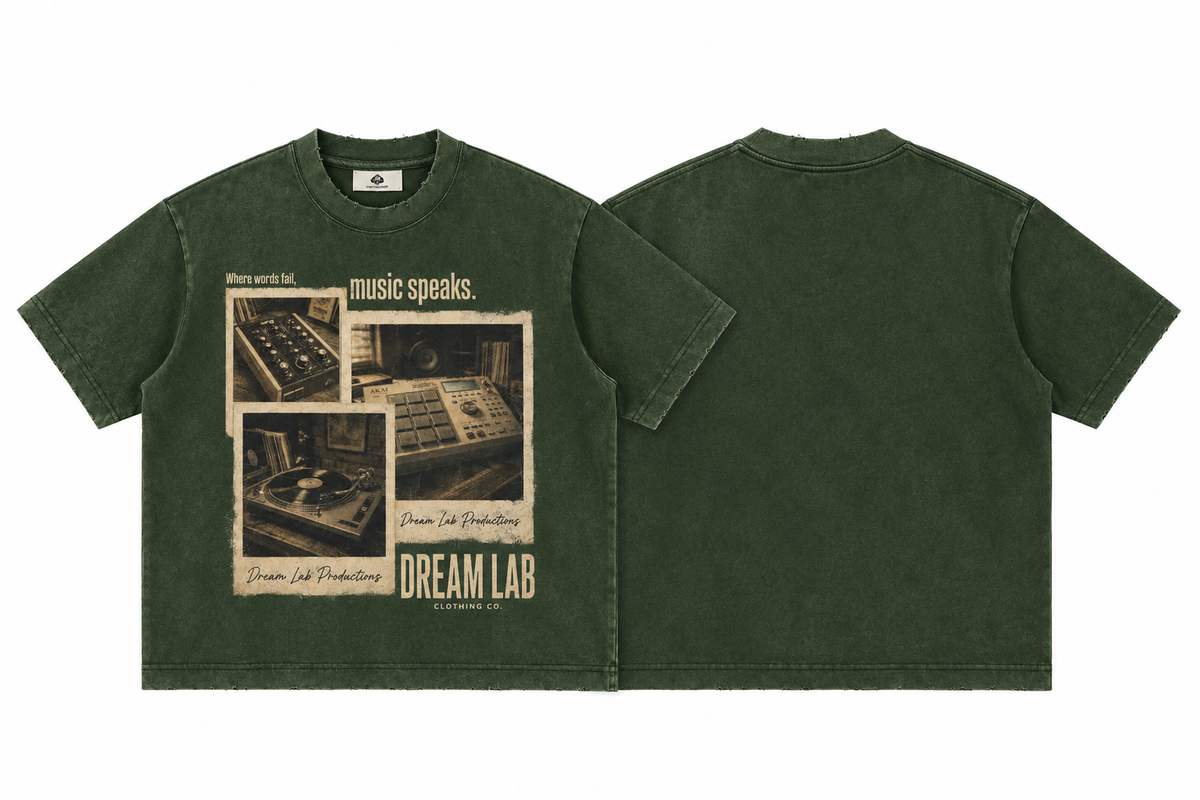 Music Vintage Washed T-Shirt
