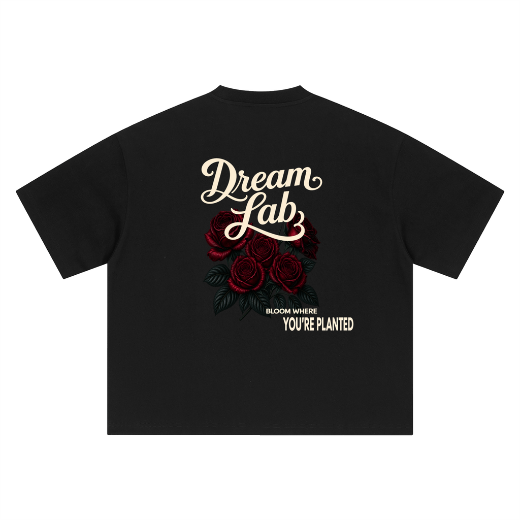Rose Bloom Oversized T-Shirt