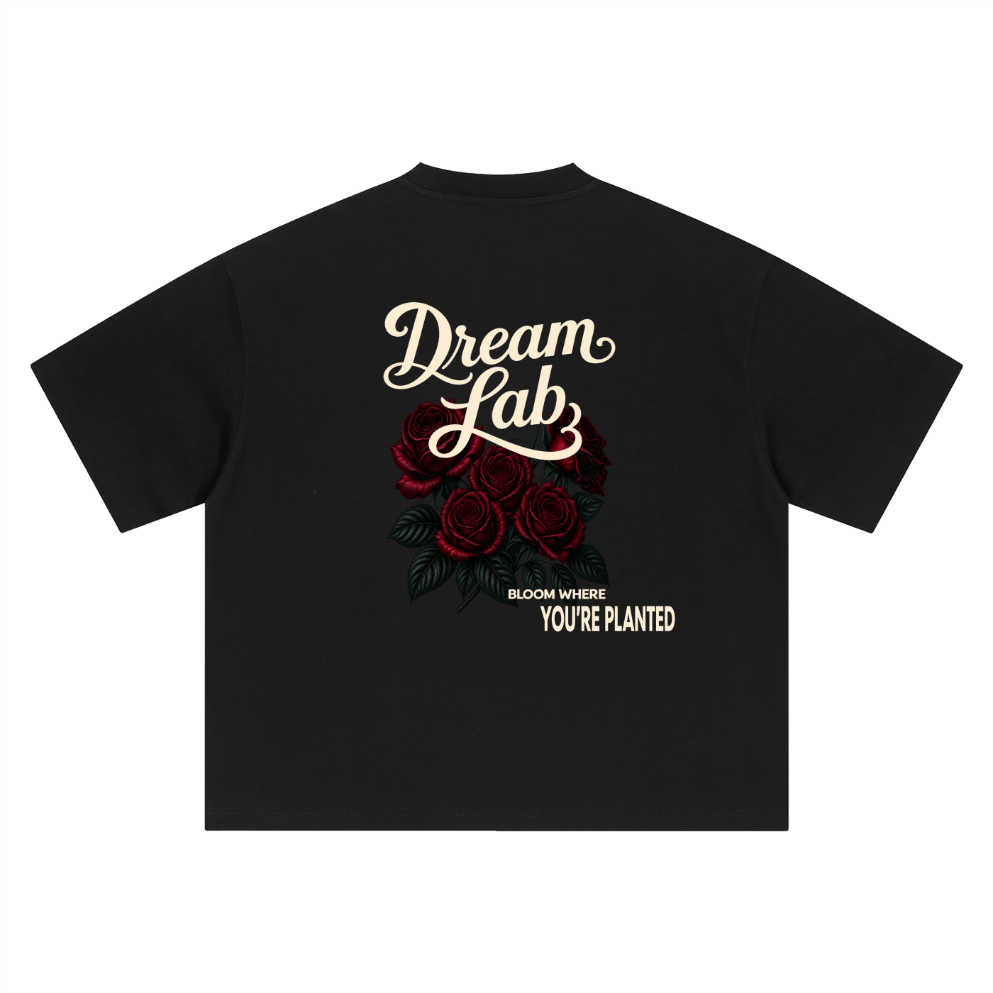 Rose Bloom Oversized T-Shirt