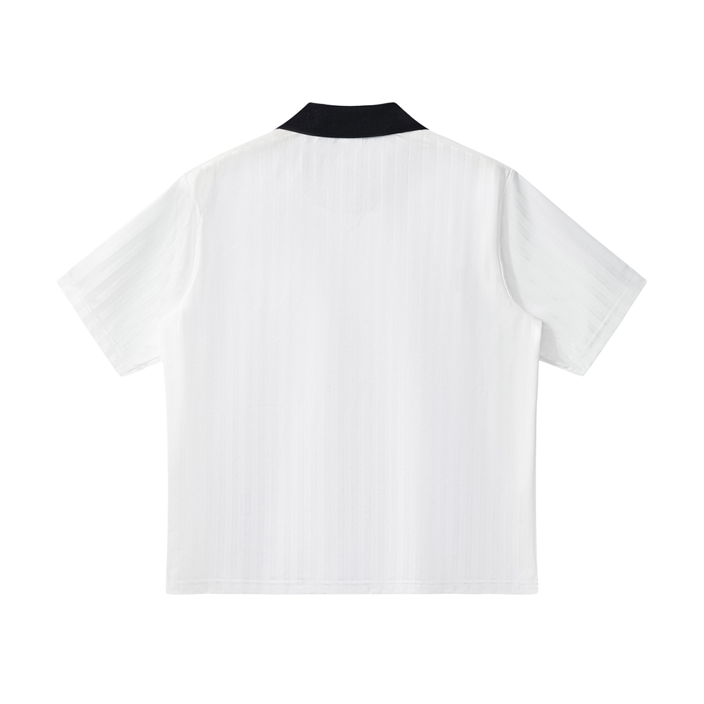 DREAM TEAM Collar Striped Soccer Jersey