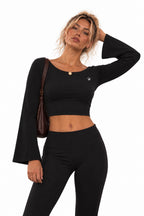 Women's Off-Shoulder Sweatshirt