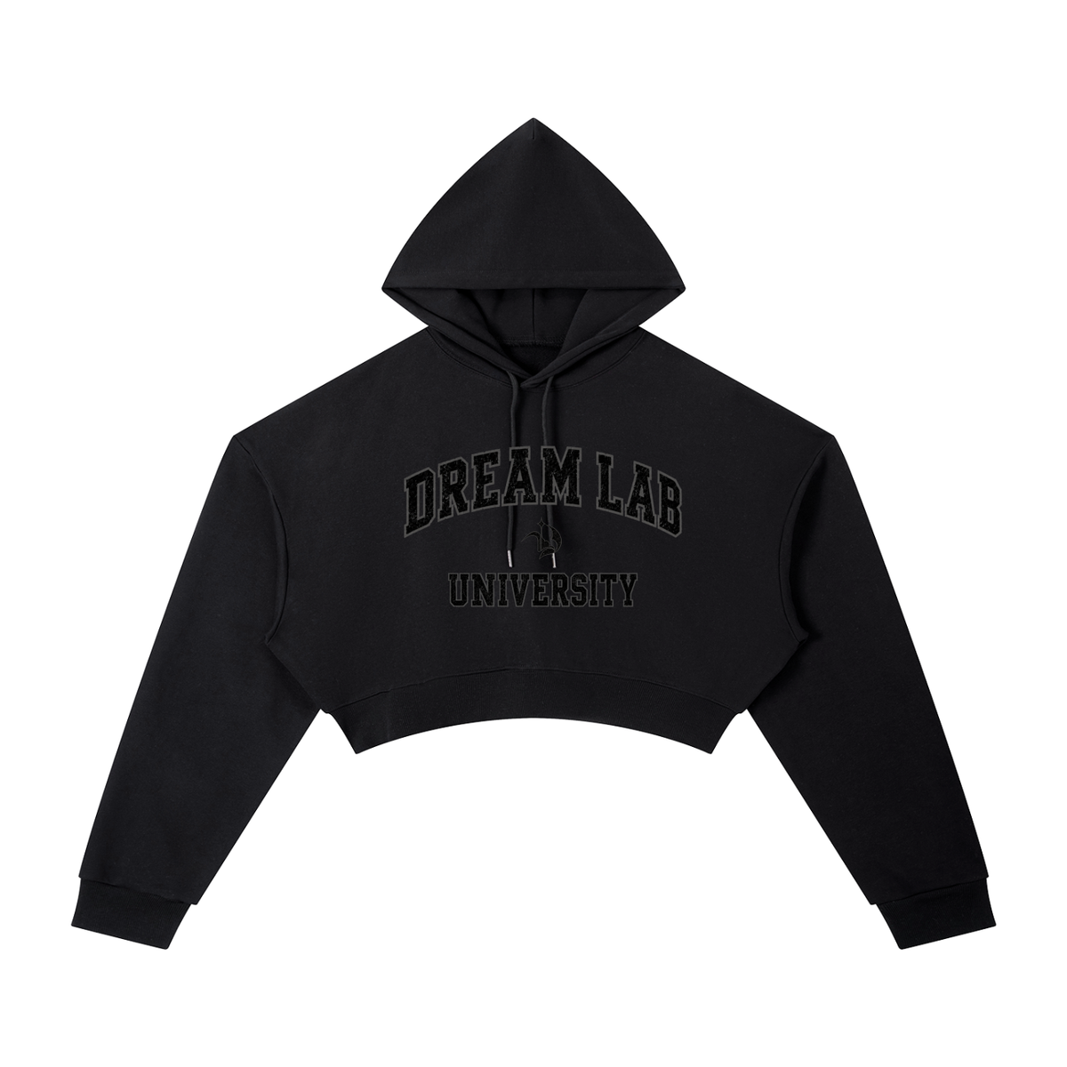 University Cropped Hoodie