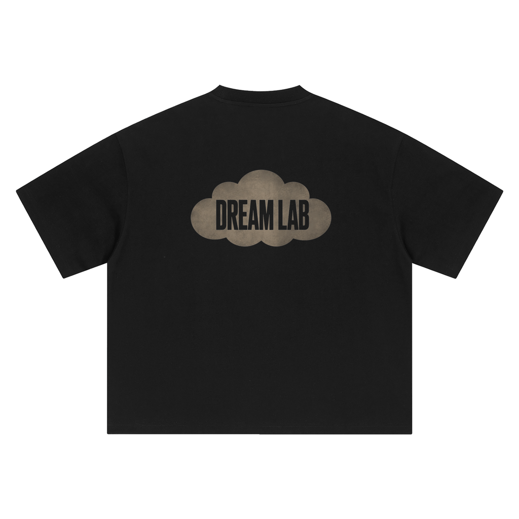 Displace Cloud Logo Boxy Oversized T-Shirt