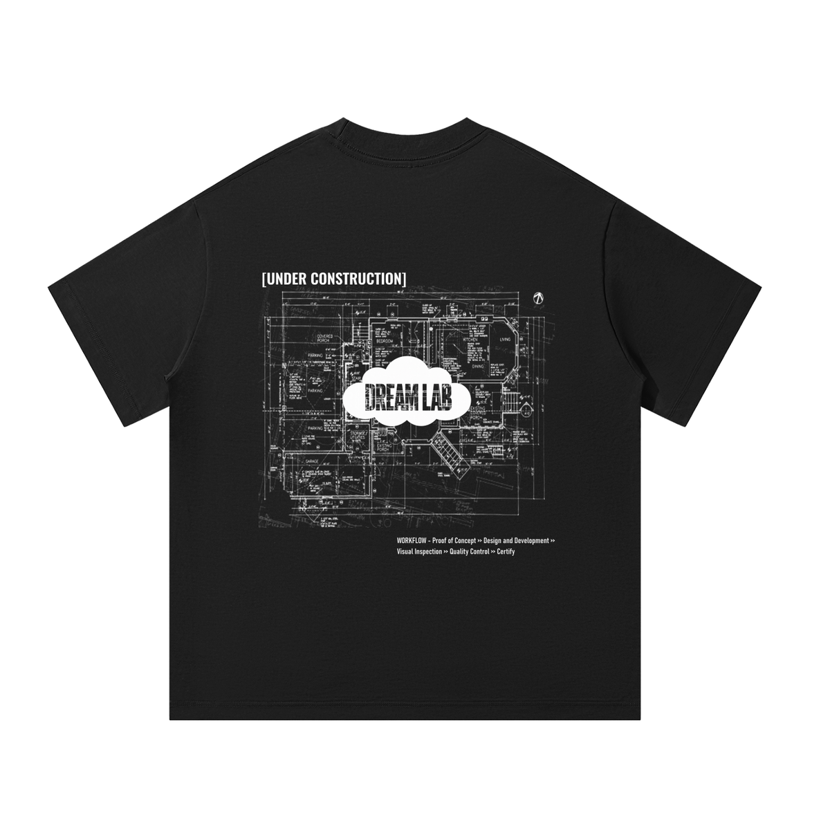 Construction Zone Oversized T-Shirt