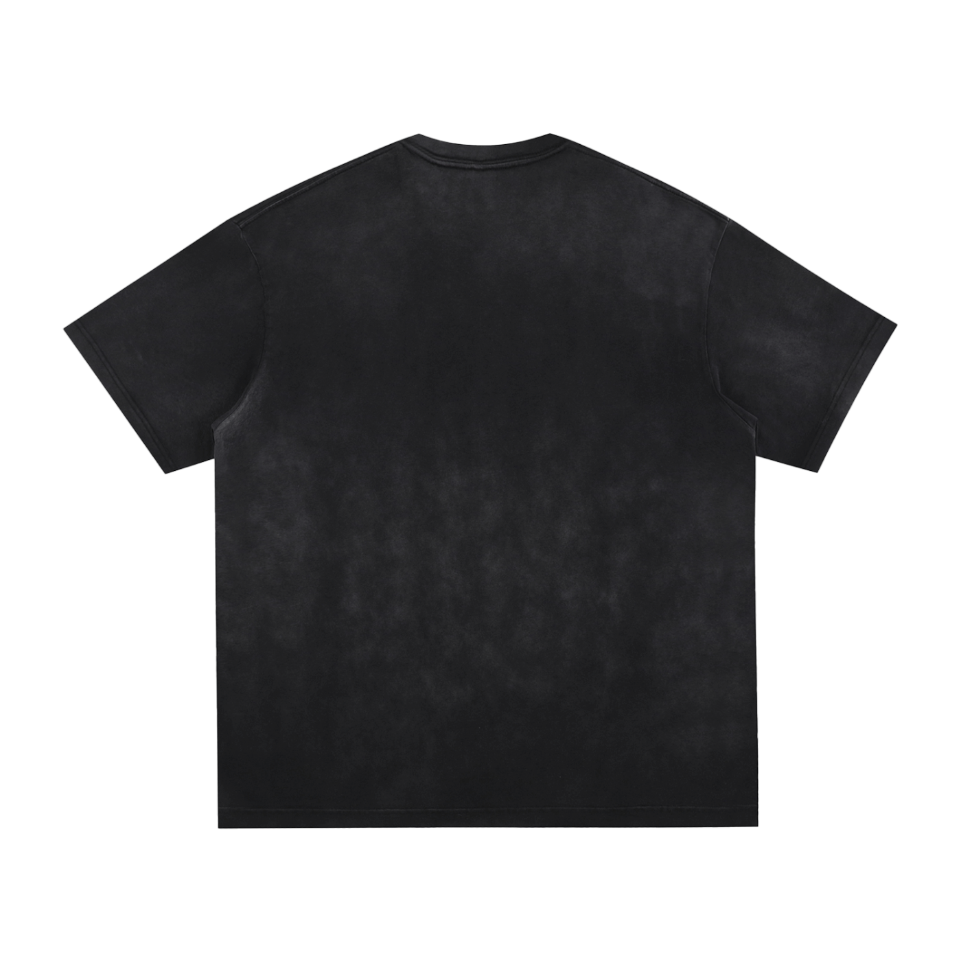 Cloud Logo Washed Hand-Frayed T-Shirt