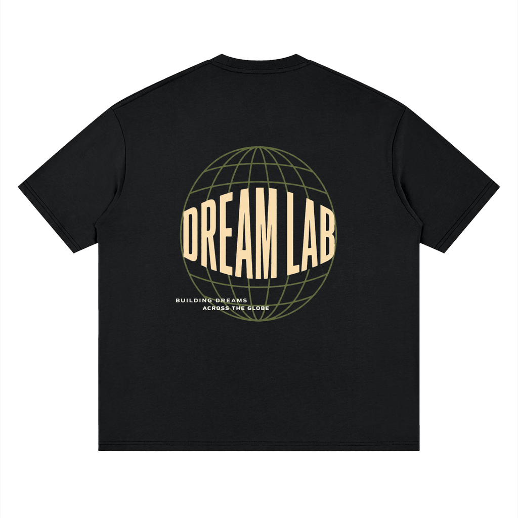 ACROSS THE GLOBE Drop Shoulder T-Shirt
