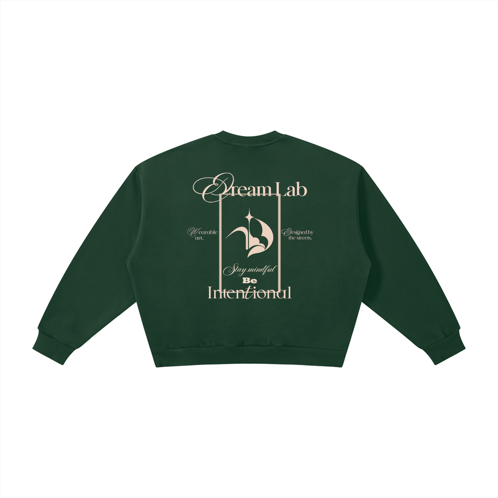 Intentional  Boxy Fleece Crewneck Sweatshirt