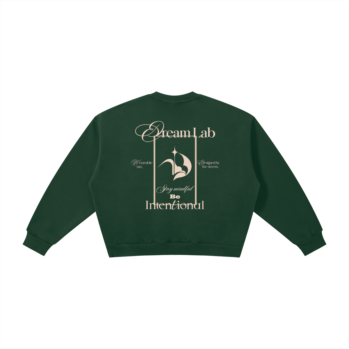 Intentional  Boxy Fleece Crewneck Sweatshirt