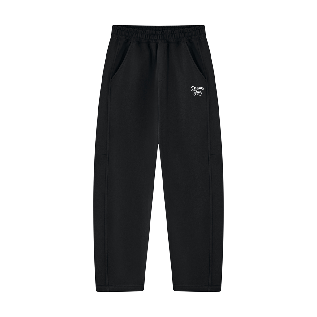 Unisex Tapered Straight Hem Sweatpants