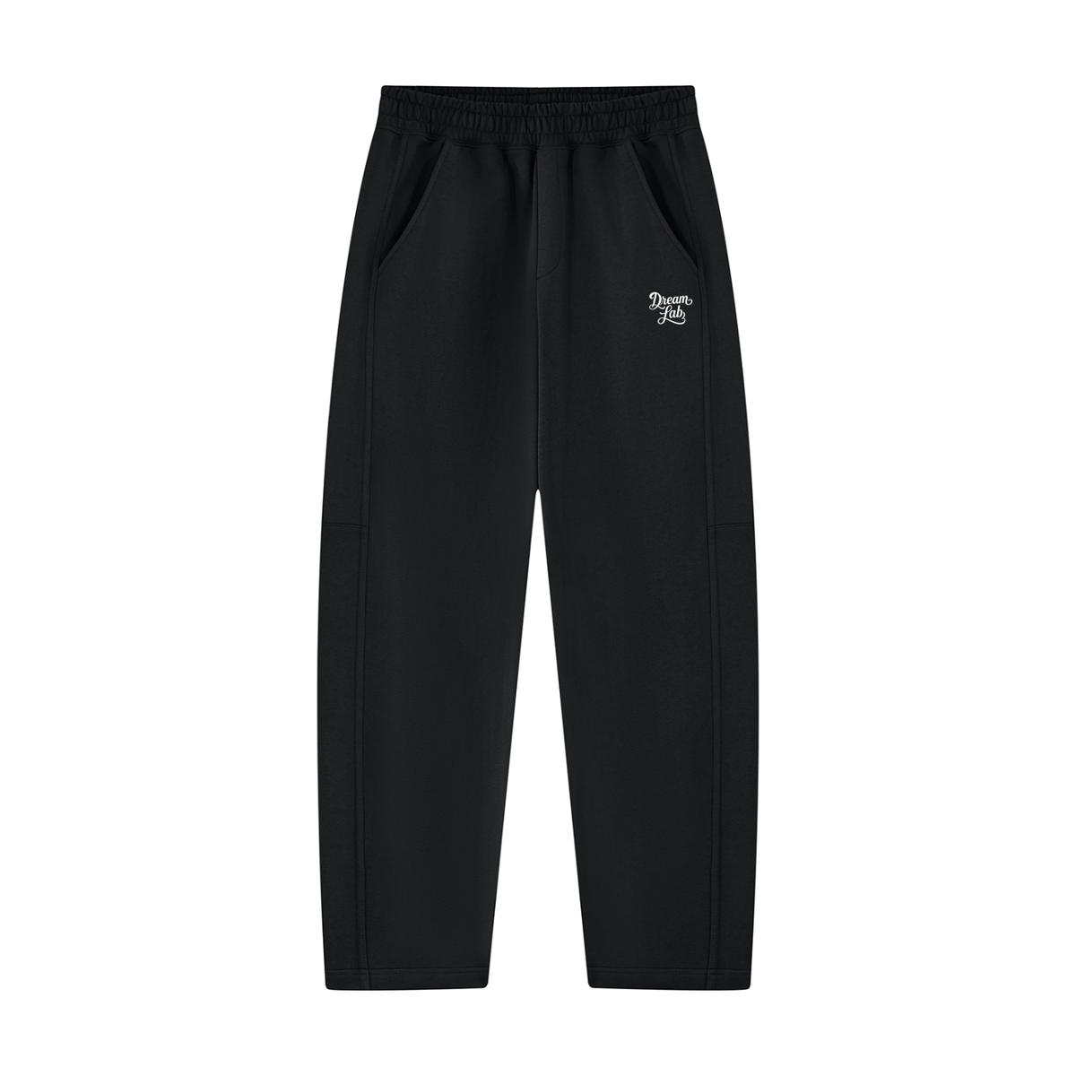 Unisex Tapered Straight Hem Sweatpants