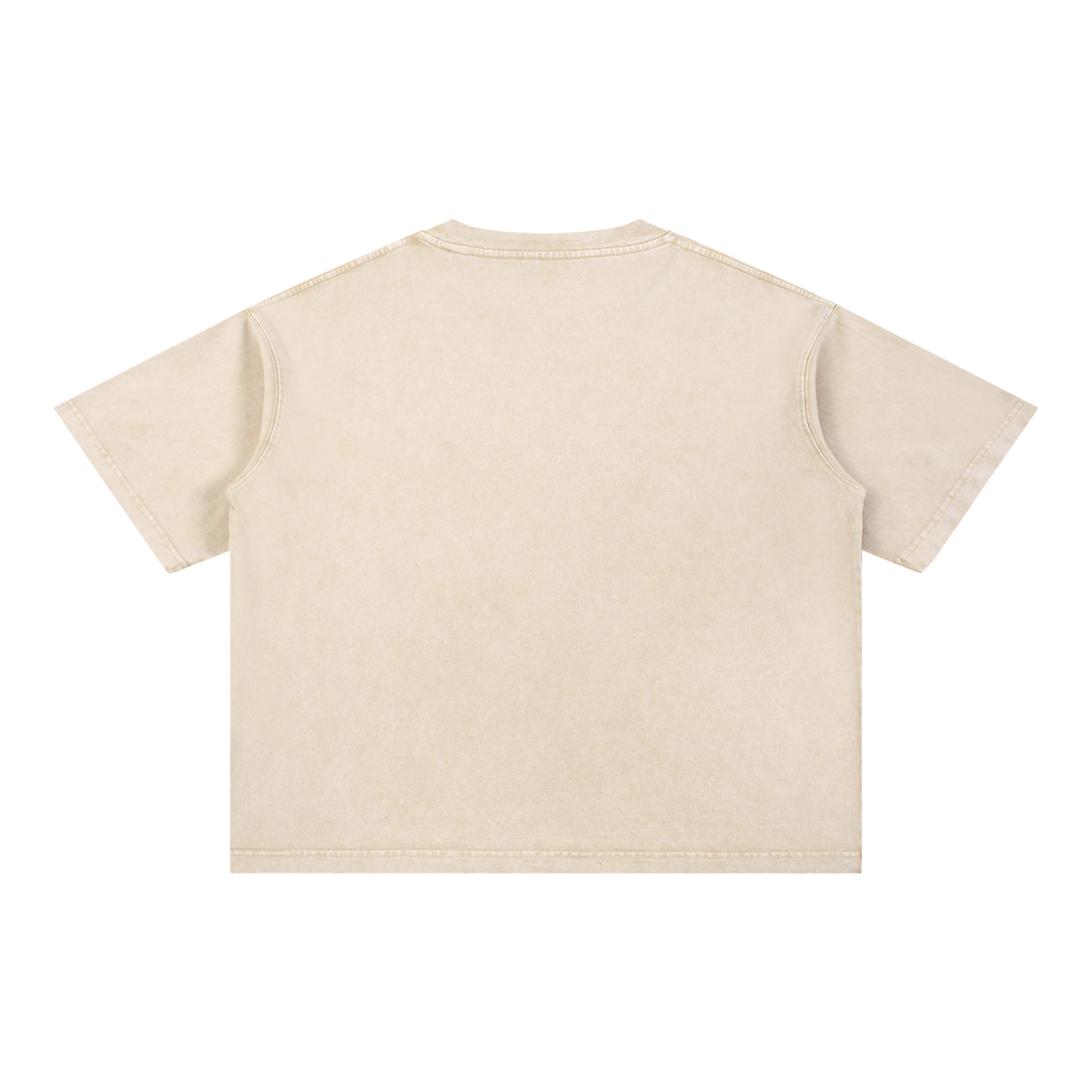 Vintage Core Apricot Boxy Cotton T-Shirt