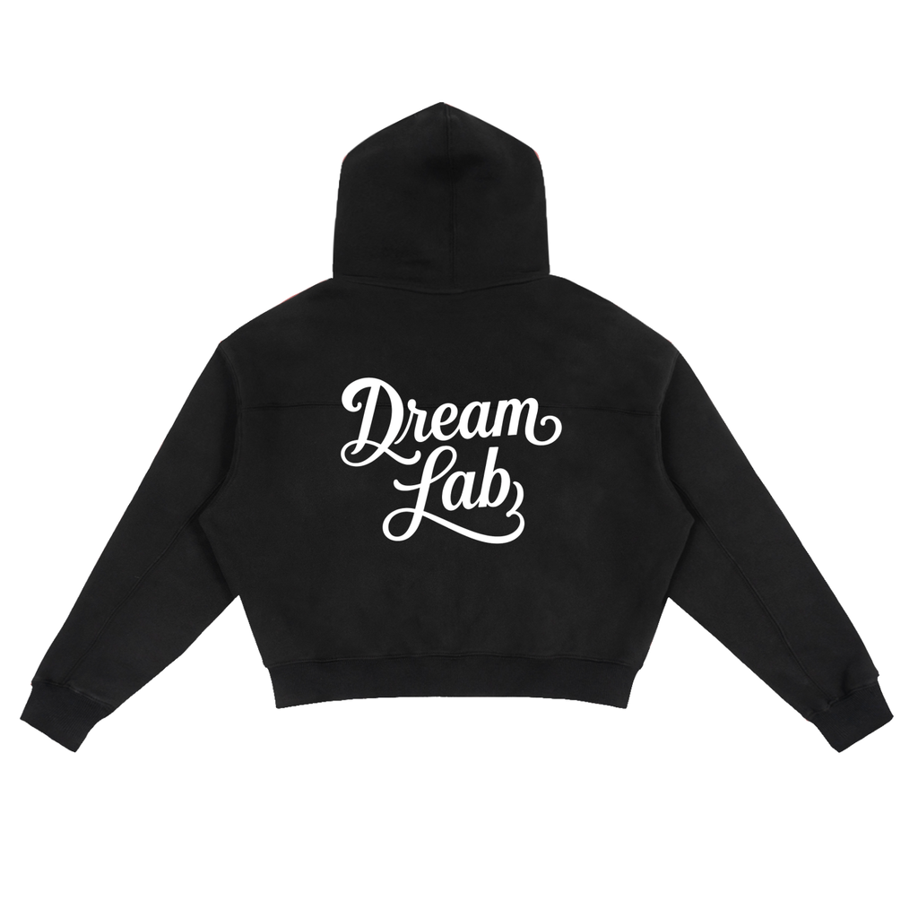 Fleece Zip-Up Box Hoodie