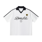 DREAM TEAM Collar Striped Soccer Jersey