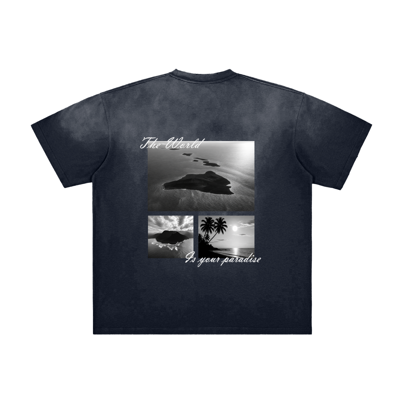 Paradise Vintage Frayed T-Shirt